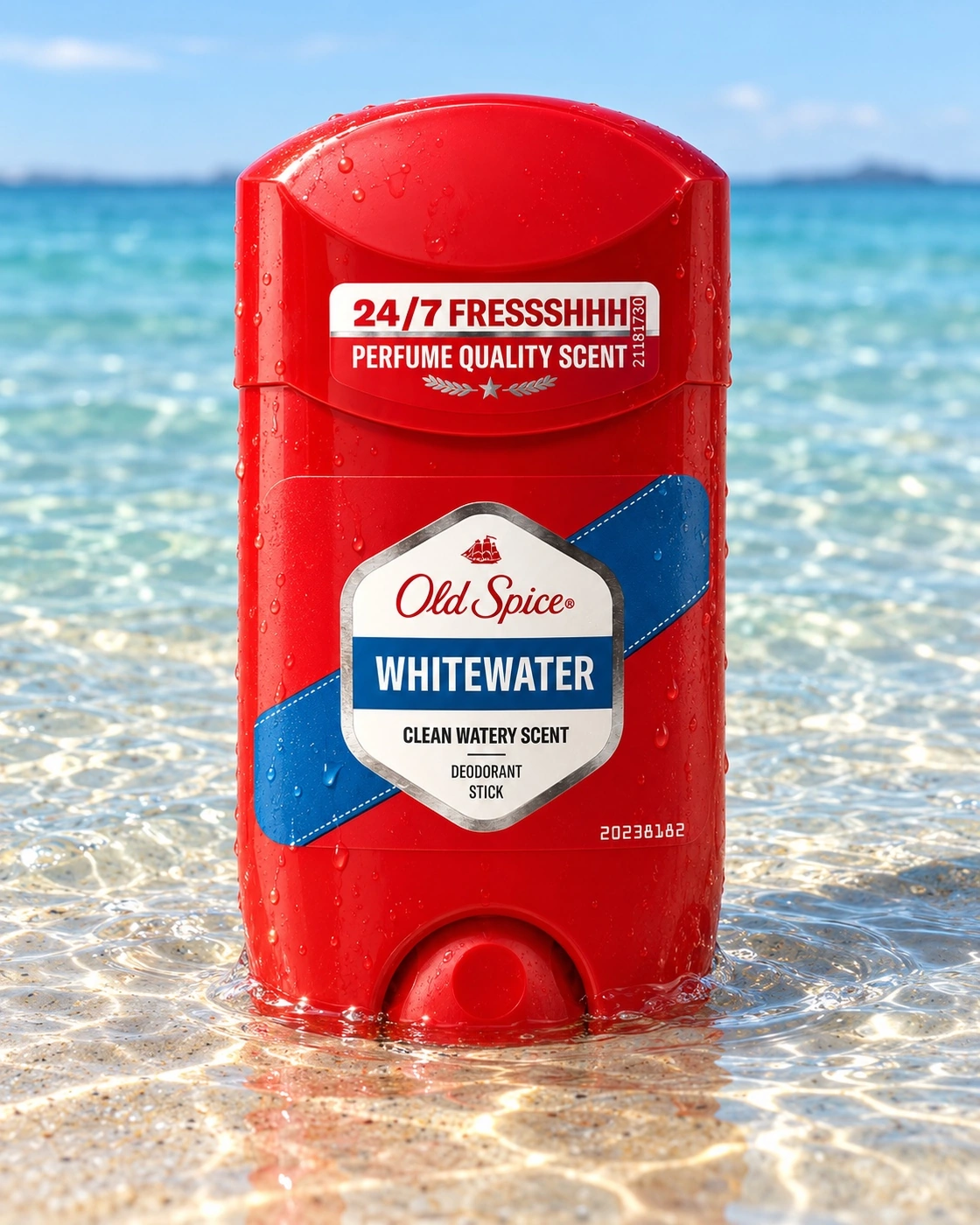 Old Spice dezodorantas — reklaminis vizualas